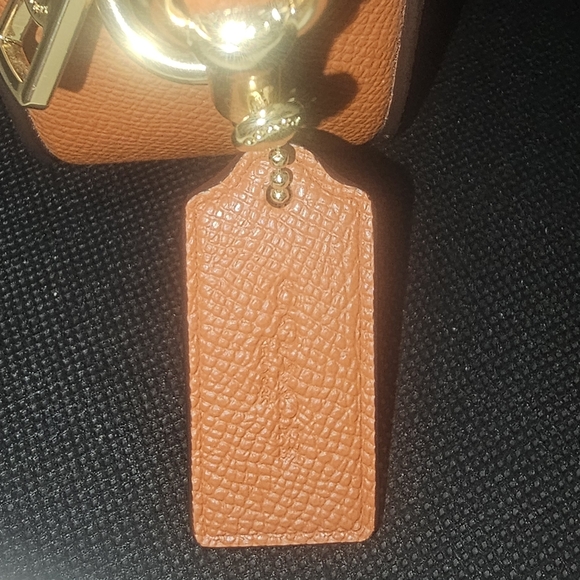 NEW Coach Pebble‎ Leather Serena Crossbody Bag - Mini/ Small Terracotta Color - Picture 5 of 10